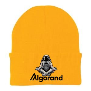 Algorand Crypto Astronaut Knit Cap Winter Beanie