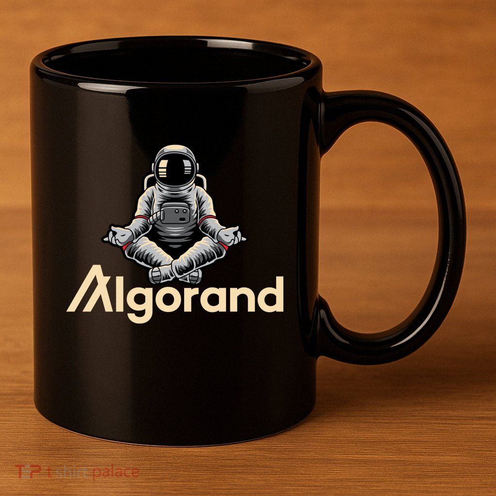 Algorand Crypto Astronaut 11oz C Handle Ceramic Mug