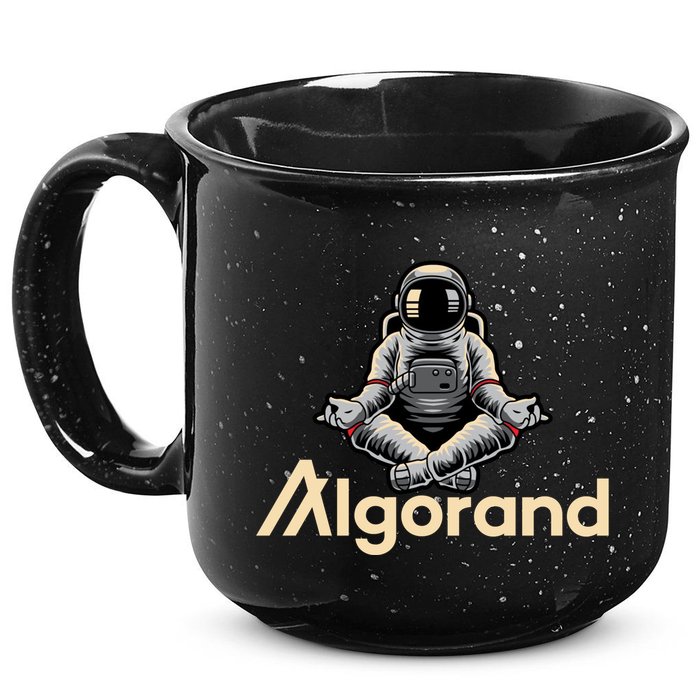 Algorand Crypto Astronaut 15oz Campfire Ceramic Mug
