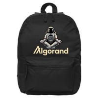 Algorand Crypto Astronaut 16 in Basic Backpack