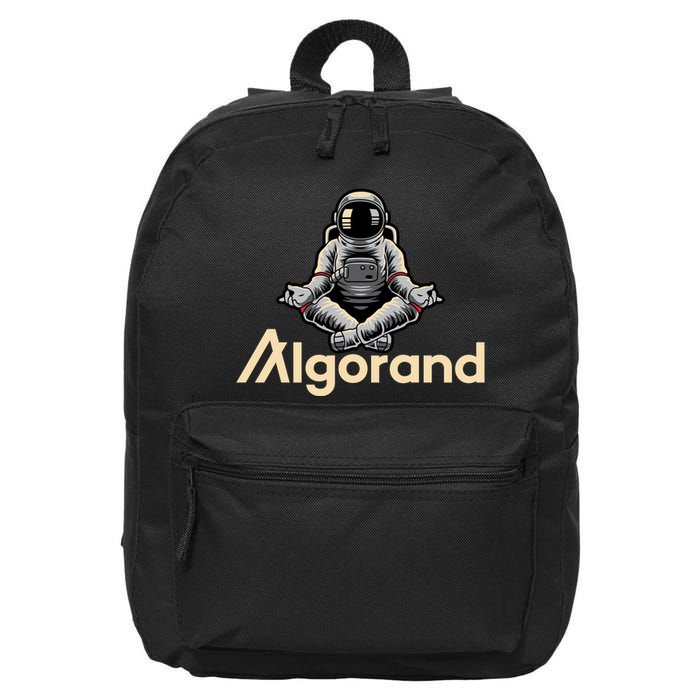 Algorand Crypto Astronaut 16 in Basic Backpack