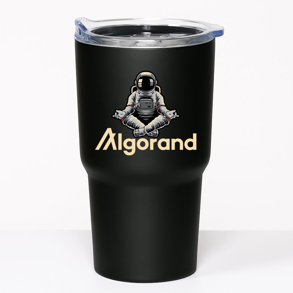 Algorand Crypto Astronaut Tumbler