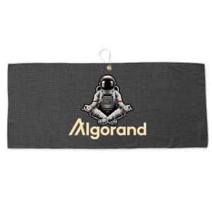 Algorand Crypto Astronaut Large Microfiber Waffle Golf Towel