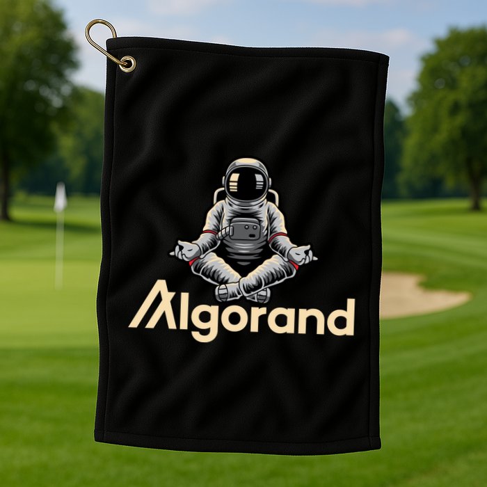 Algorand Crypto Astronaut Golf Towel