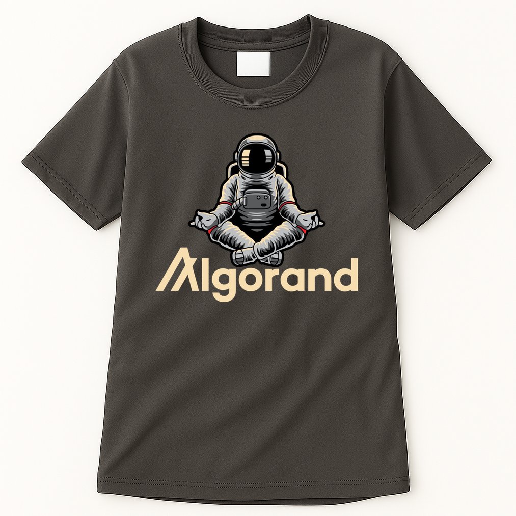 Algorand Crypto Astronaut Tall T-Shirt