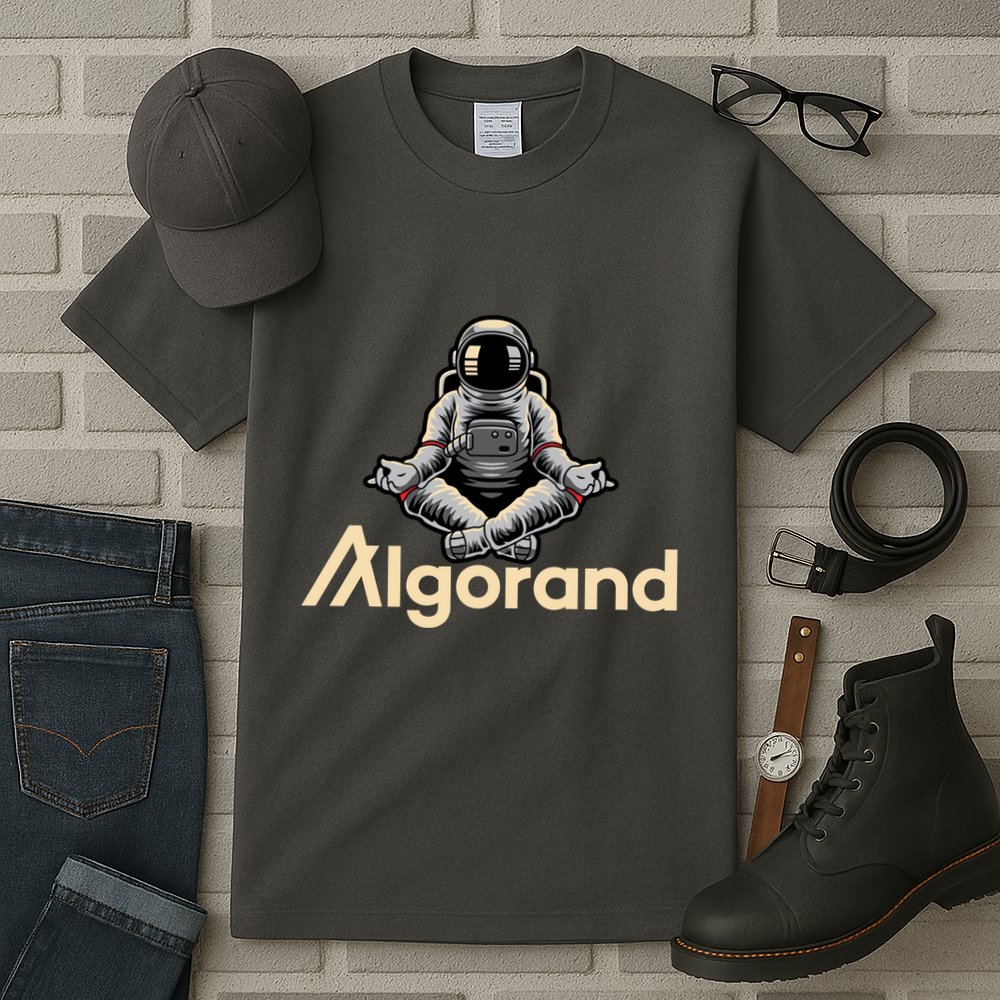 Algorand Crypto Astronaut Tall T-Shirt