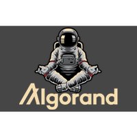 Algorand Crypto Astronaut Bumper Sticker