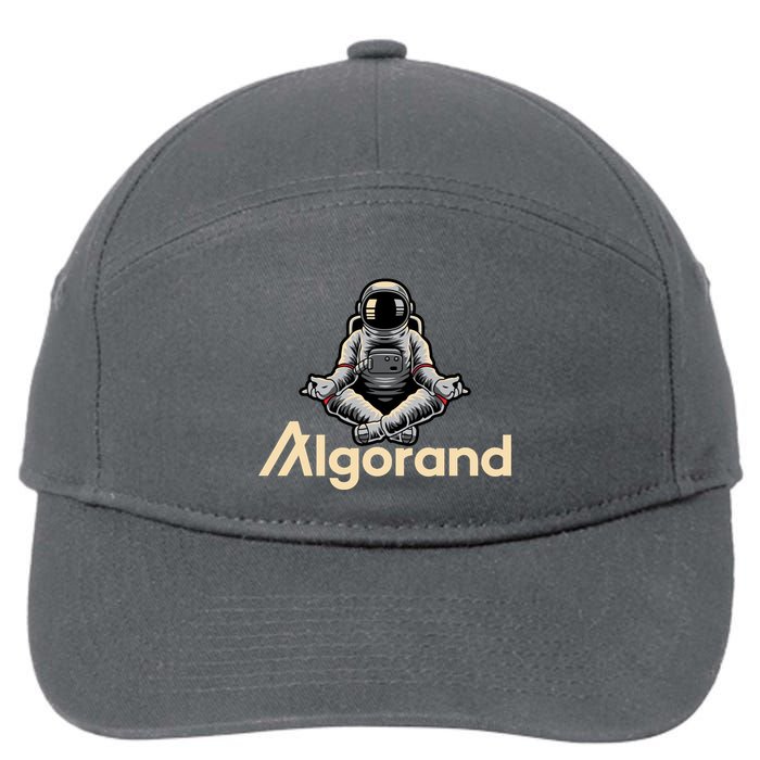 Algorand Crypto Astronaut 7-Panel Snapback Hat