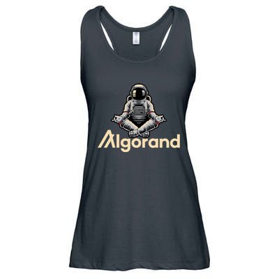 Algorand Crypto Astronaut Ladies Essential Flowy Tank