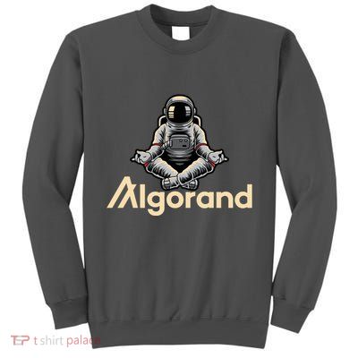 Algorand Crypto Astronaut Tall Sweatshirt
