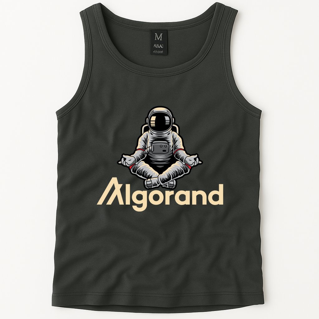 Algorand Crypto Astronaut Tank Top