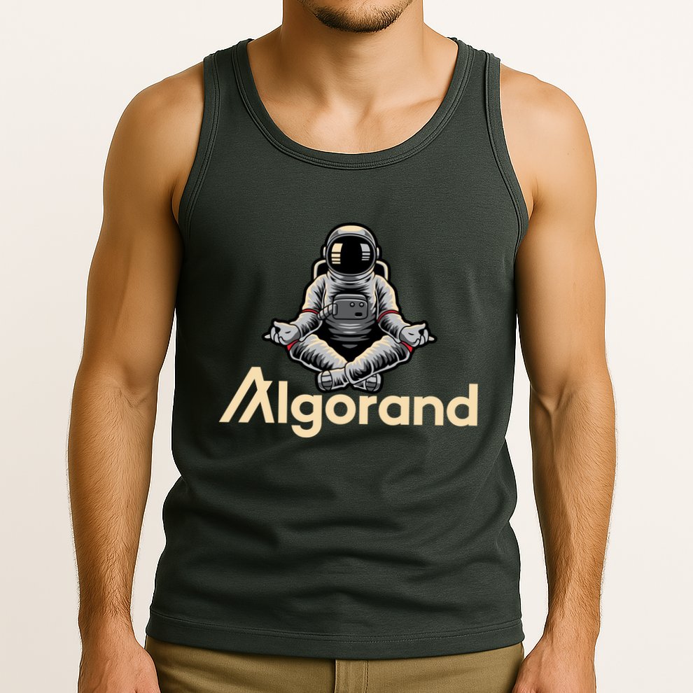 Algorand Crypto Astronaut Tank Top