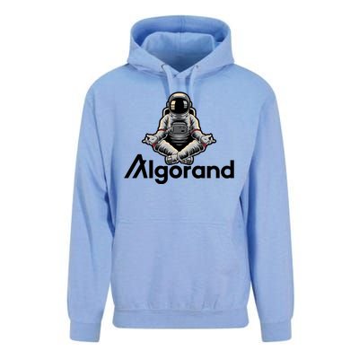 Algorand Crypto Astronaut Unisex Surf Hoodie