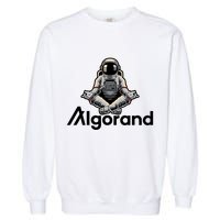Algorand Crypto Astronaut Garment-Dyed Sweatshirt