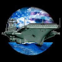 Aircraft Carrier Flatbill Hat