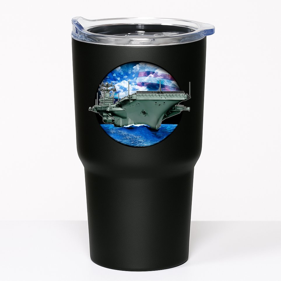 Aircraft Carrier Tumbler