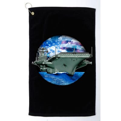 Aircraft Carrier Golf Towel