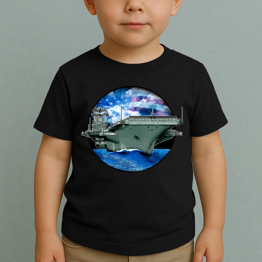 Aircraft Carrier Toddler T-Shirt