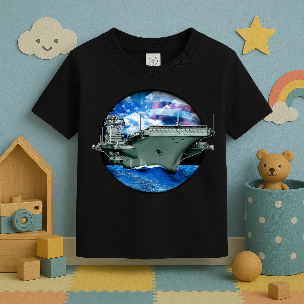Aircraft Carrier Toddler T-Shirt