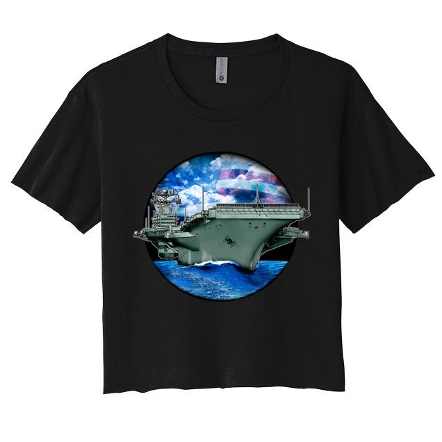 Aircraft Carrier Crop Top