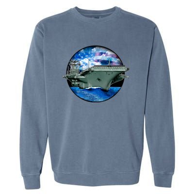 Aircraft Carrier Garment-Dyed Sweatshirt