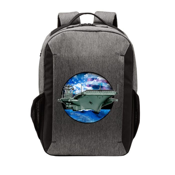 Aircraft Carrier Vector Backpack