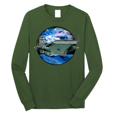 Aircraft Carrier Long Sleeve Shirt
