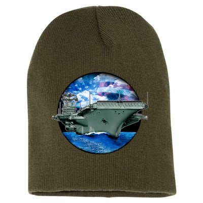 Aircraft Carrier Short Acrylic Beanie