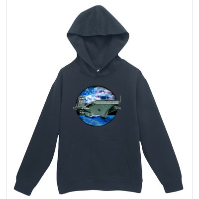 Aircraft Carrier Urban Pullover Hoodie