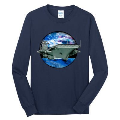 Aircraft Carrier Tall Long Sleeve T-Shirt