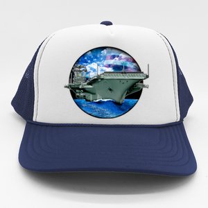 Aircraft Carrier Trucker Hat