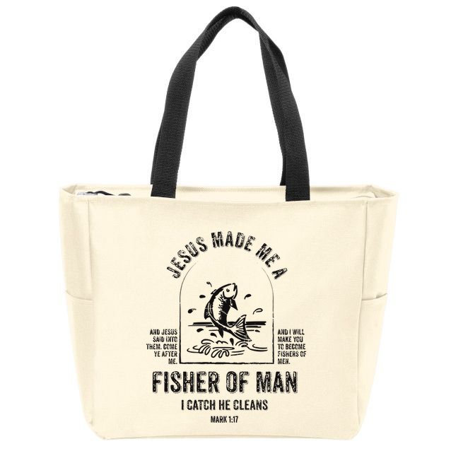 Aesthetic Christian Zip Tote Bag