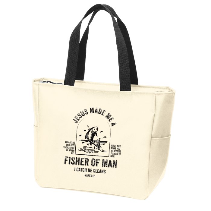 Aesthetic Christian Zip Tote Bag
