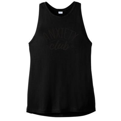 Anxiety Club Ladies PosiCharge Tri-Blend Wicking Tank