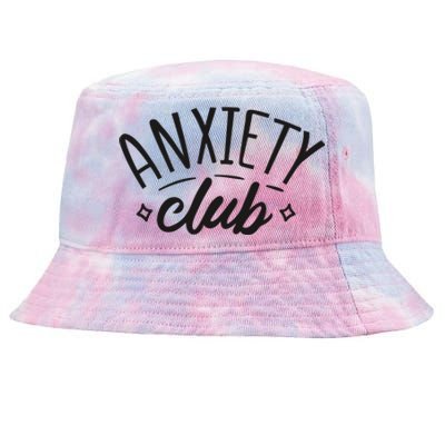 Anxiety Club Tie-Dyed Bucket Hat