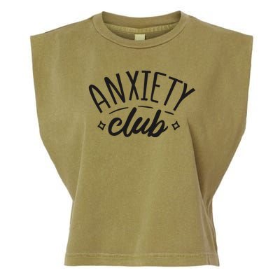 Anxiety Club Garment-Dyed Women's Muscle Tee