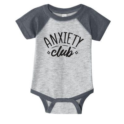 Anxiety Club Infant Baby Jersey Bodysuit