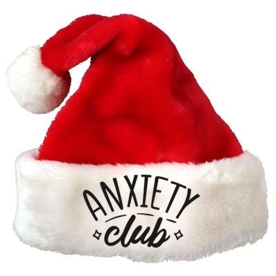 Anxiety Club Premium Christmas Santa Hat