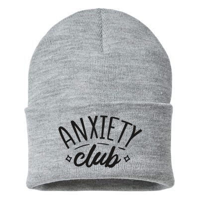 Anxiety Club Sustainable Knit Beanie