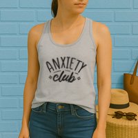Anxiety Club Womens Tank Top