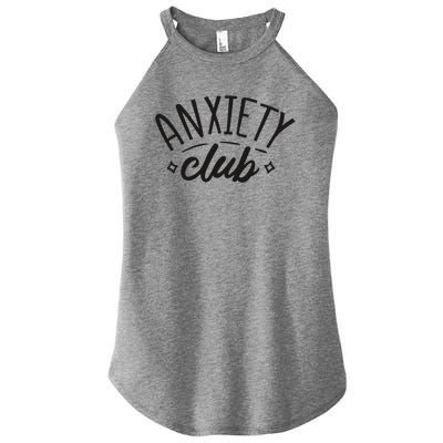 Anxiety Club Women's Perfect Tri Rocker Tank