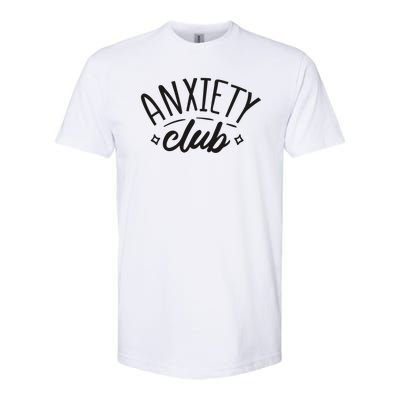 Anxiety Club Softstyle CVC T-Shirt