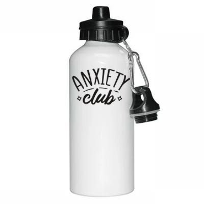 Anxiety Club Aluminum Water Bottle