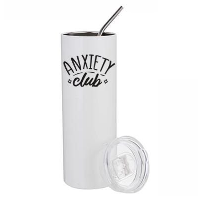 Anxiety Club Stainless Steel Tumbler