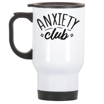 Anxiety Club Stainless Steel Travel Mug