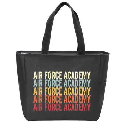 Academy Colorado A.I.R. .F.O.R.C.E. Academy Co Zip Tote Bag