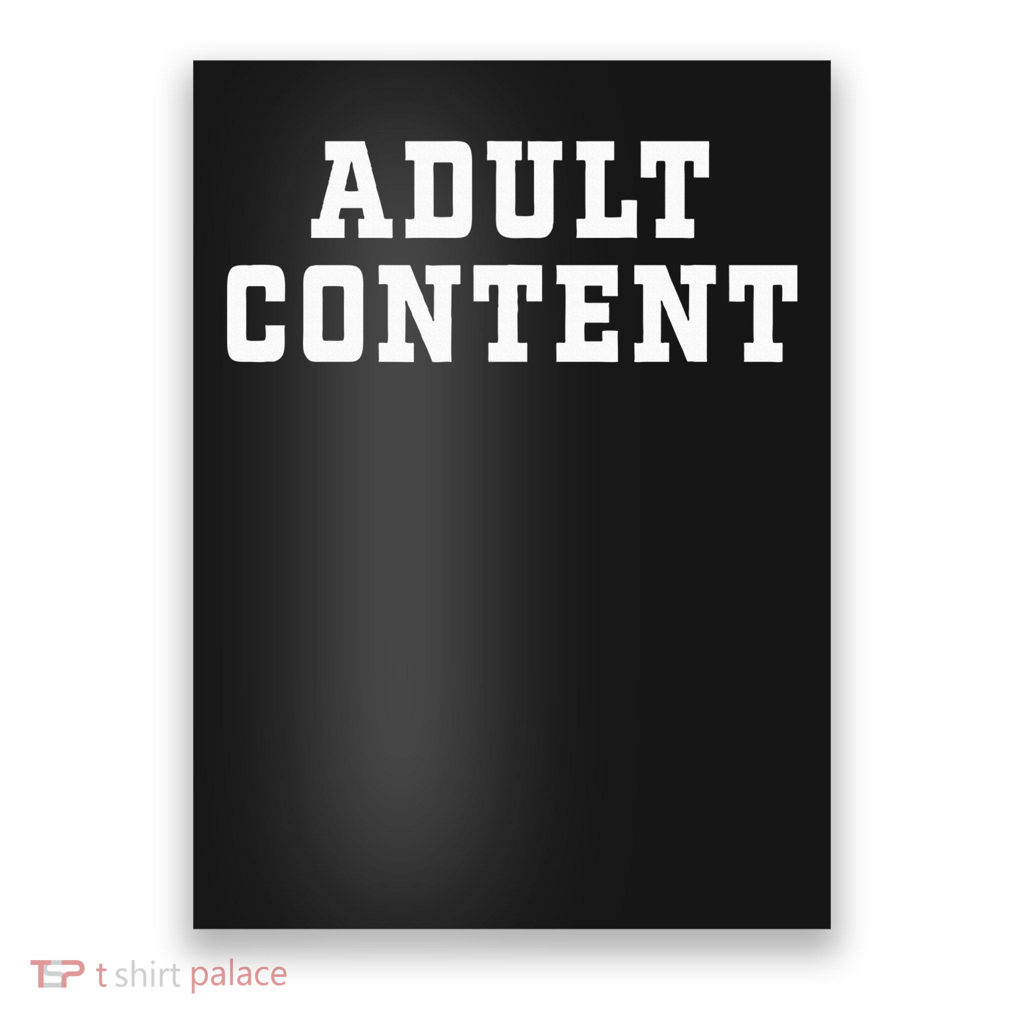 Adult Content Poster