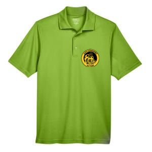 Anti Communist Anti Woke Conservative Men's Origin Performance Pique Polo