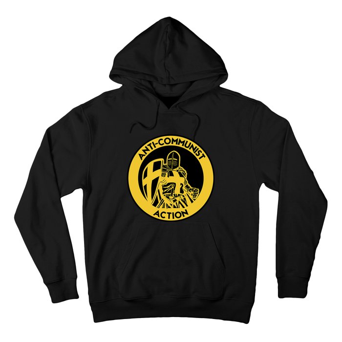 Anti Communist Anti Woke Conservative Hoodie