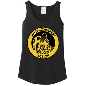 Anti Communist Anti Woke Conservative Ladies Essential Tank